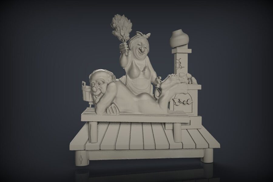 Pirties dekoracijų modeliai