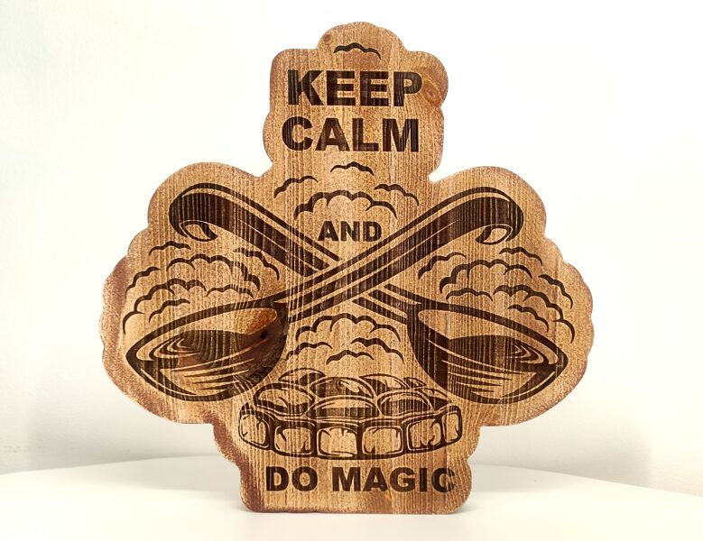 Pirties lentelė KEEP CALM AND DO MAGIC