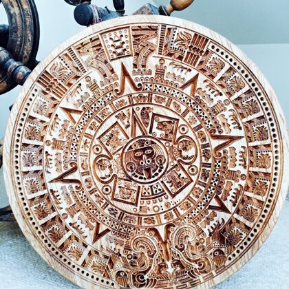 Sienos dekoracija Majų kalendorius