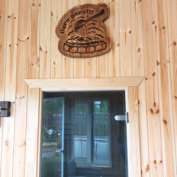 Medinė pirties lentelė