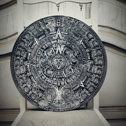 Sienos dekoracija Majų kalendorius
