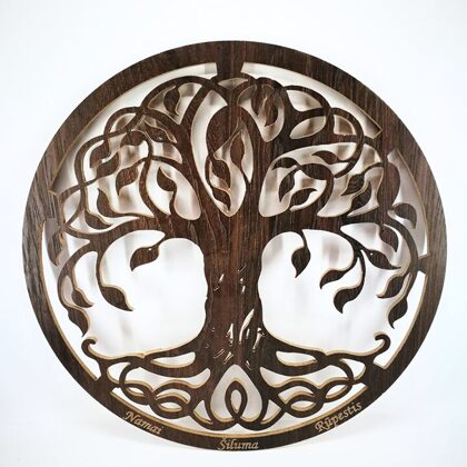 Medinė sienos dekoracija