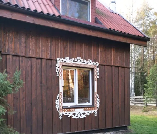 Medinė langų apdaila